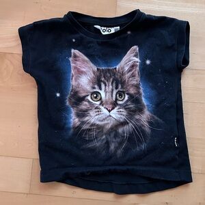 Milo cat tshirt 2T
